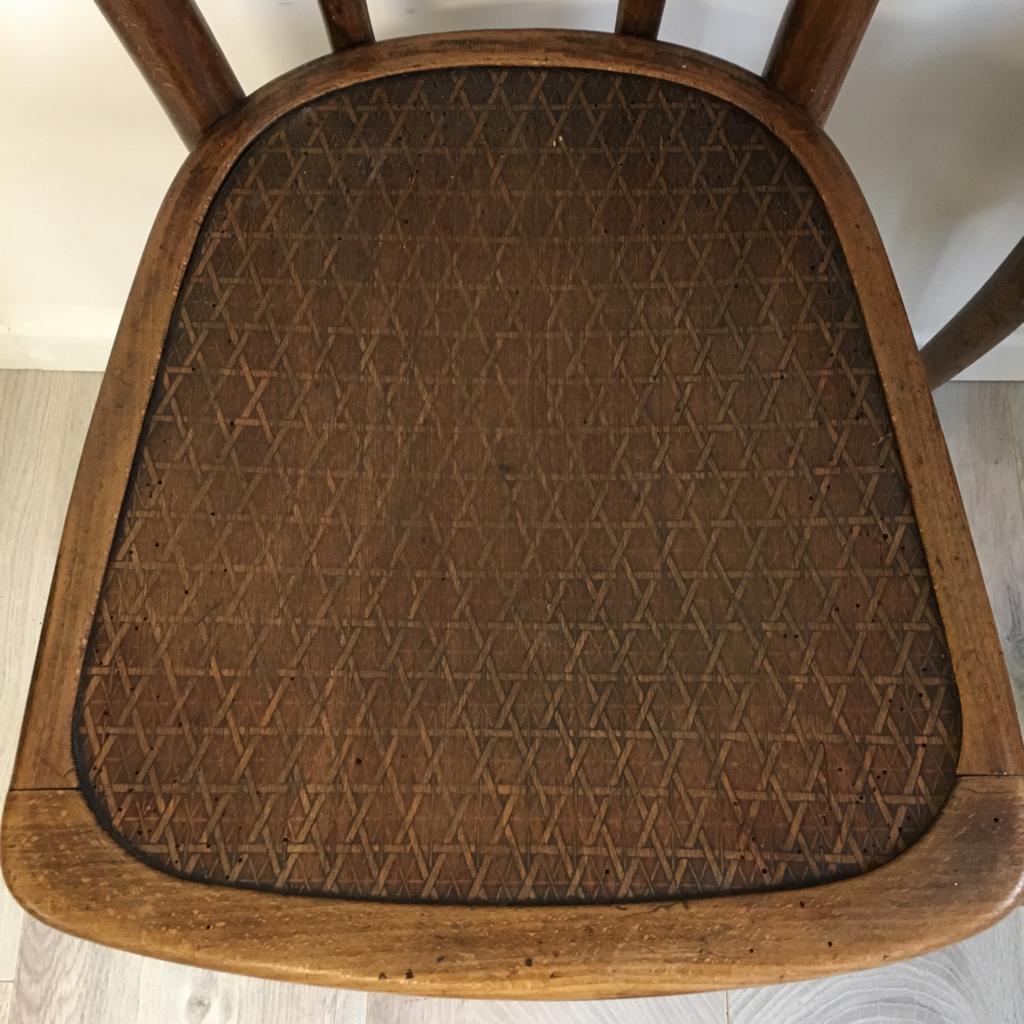 Pair of bistro chairs