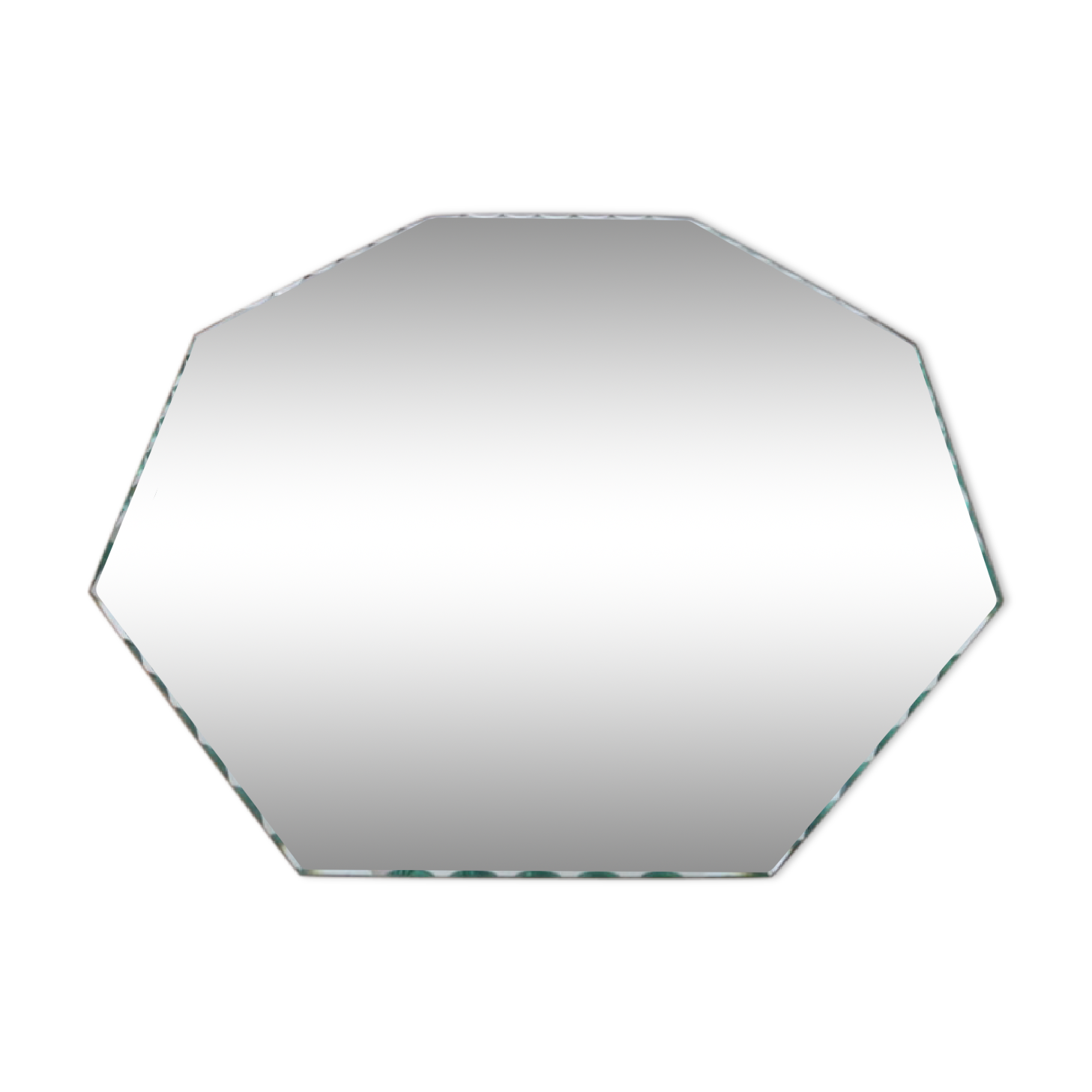 Beveled octagonal mirror 40s 50s