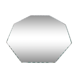 miroir octogonal biseauté