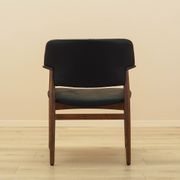 Larsen & Madsen Oak Lounge Chair for Fritz Hansen, 1970s