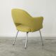 Eero Saarinen fabric armchairs