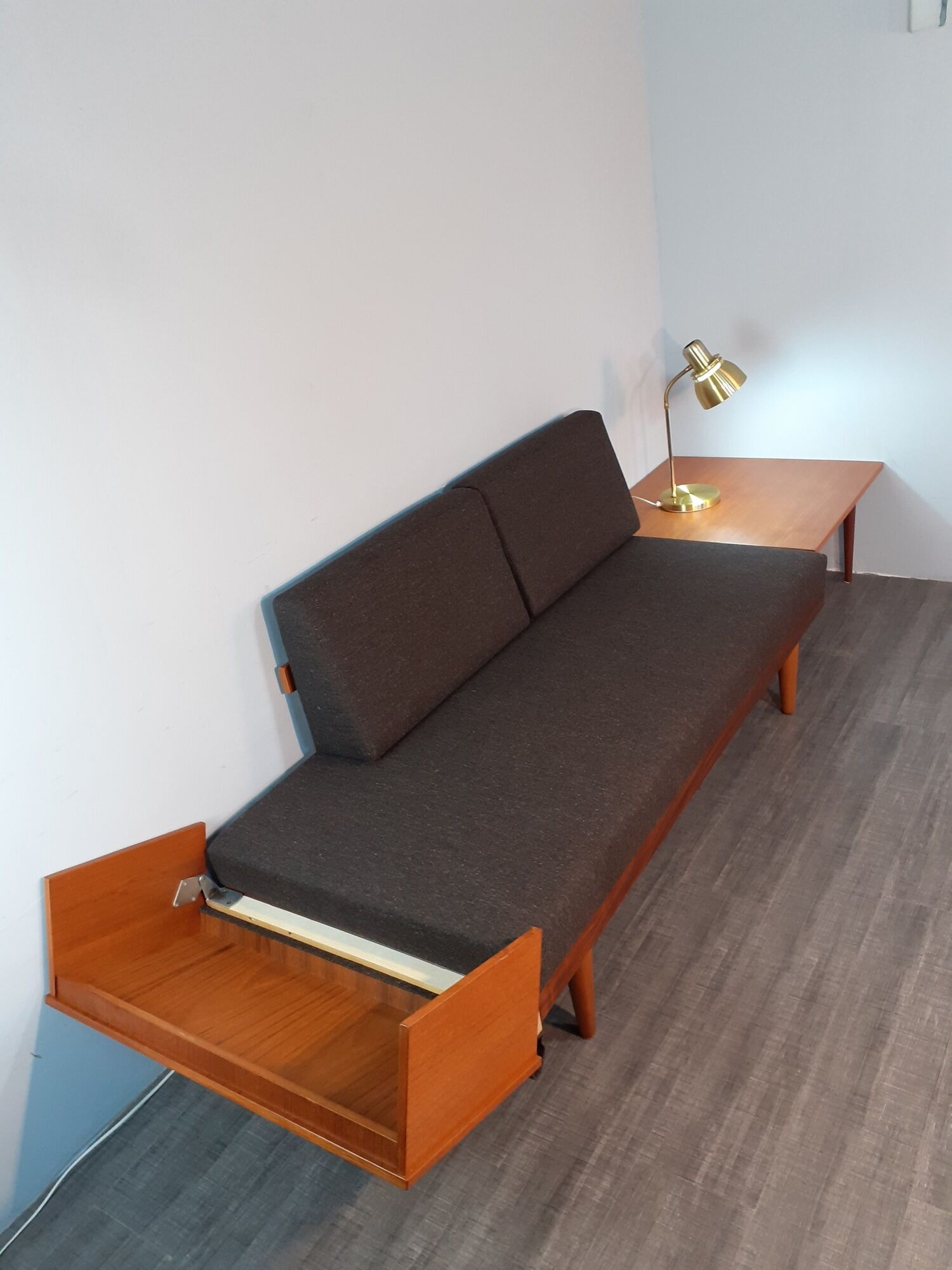 Daybed model "Svanette", design Ingmar Relling by Ekornes, 1960