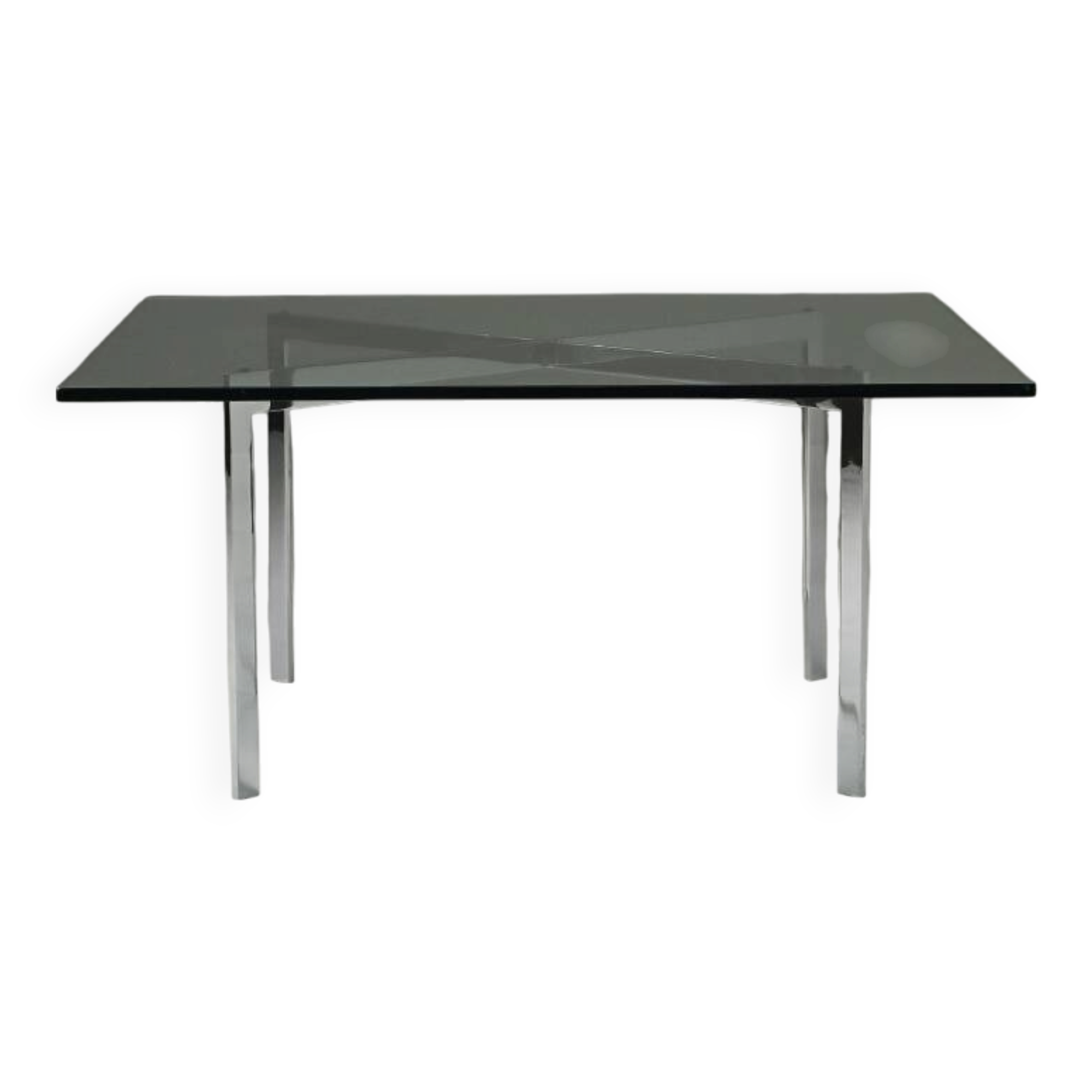 Table basse Original Barcelona par Ludwig Mies van der Rohe pour Knoll, 1920