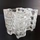Suite 4 ashtrays candle holders glass of the 1970s puzzle