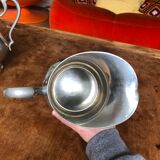 Service à café et thé ancien fait main wisna indonesia métal argenté