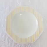 Set of 10 Moulin des loups soup plates