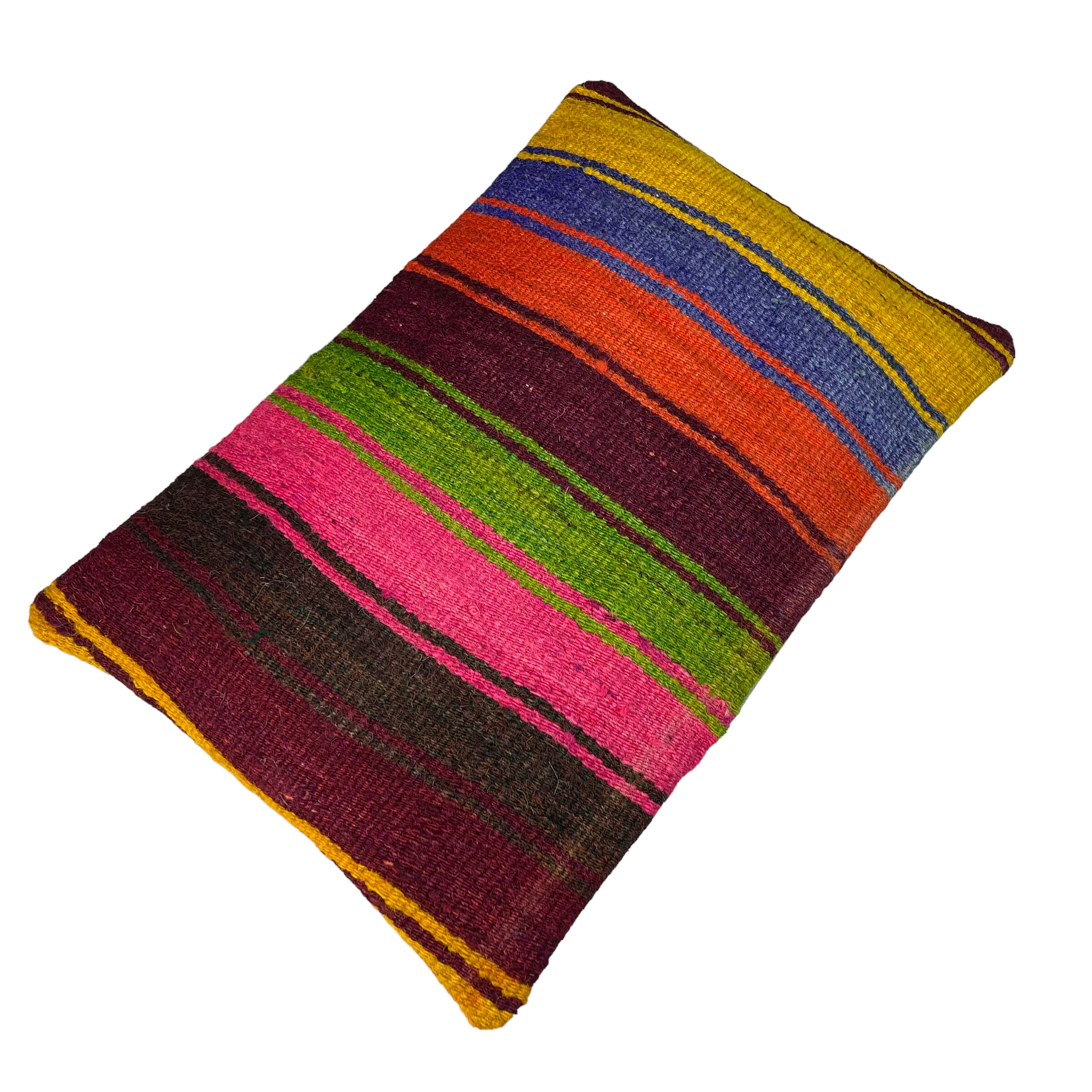 Vintage turkish kilim cushion cover