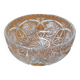 Cut crystal salad bowl