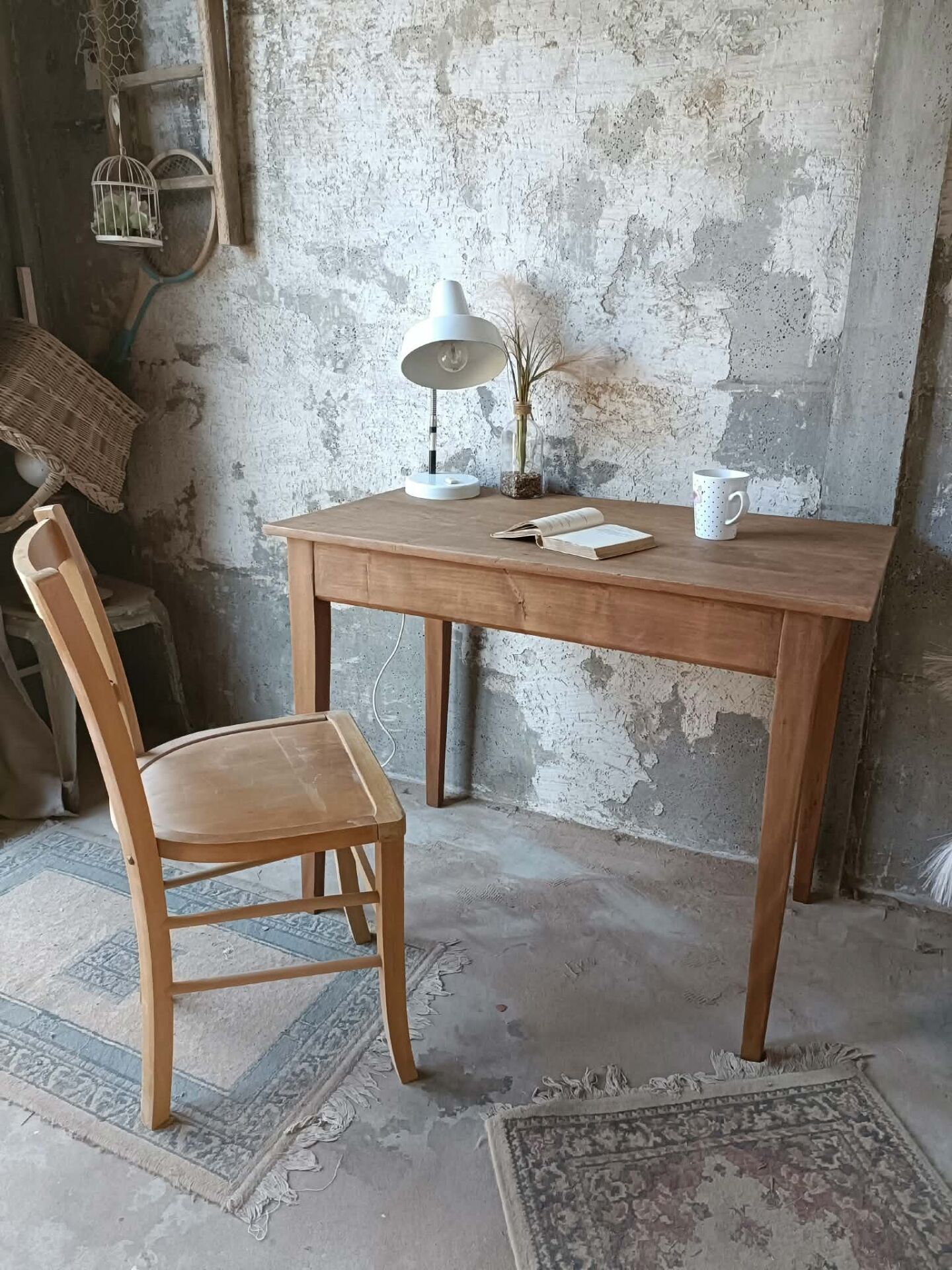 Wooden desk