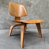 LCW Lounge Chair in ash wood, designed by Eames for Evans/Herman Miller, 1950s
