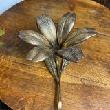 Bronze flower ashtray