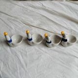 Vintage ceramic duck eggcups