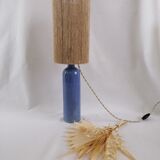 Lampe à poser en fil de jute naturel