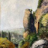 Diptych of a Dordogne landscape