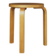 Tabouret Alvar Aalto modèle 60 pour Artek, années 1950-60