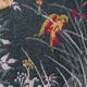 Large Aubusson tapestry "Verdure with birds" signed