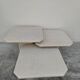 Set of 3 nesting wooden coffee tables, 1970s design