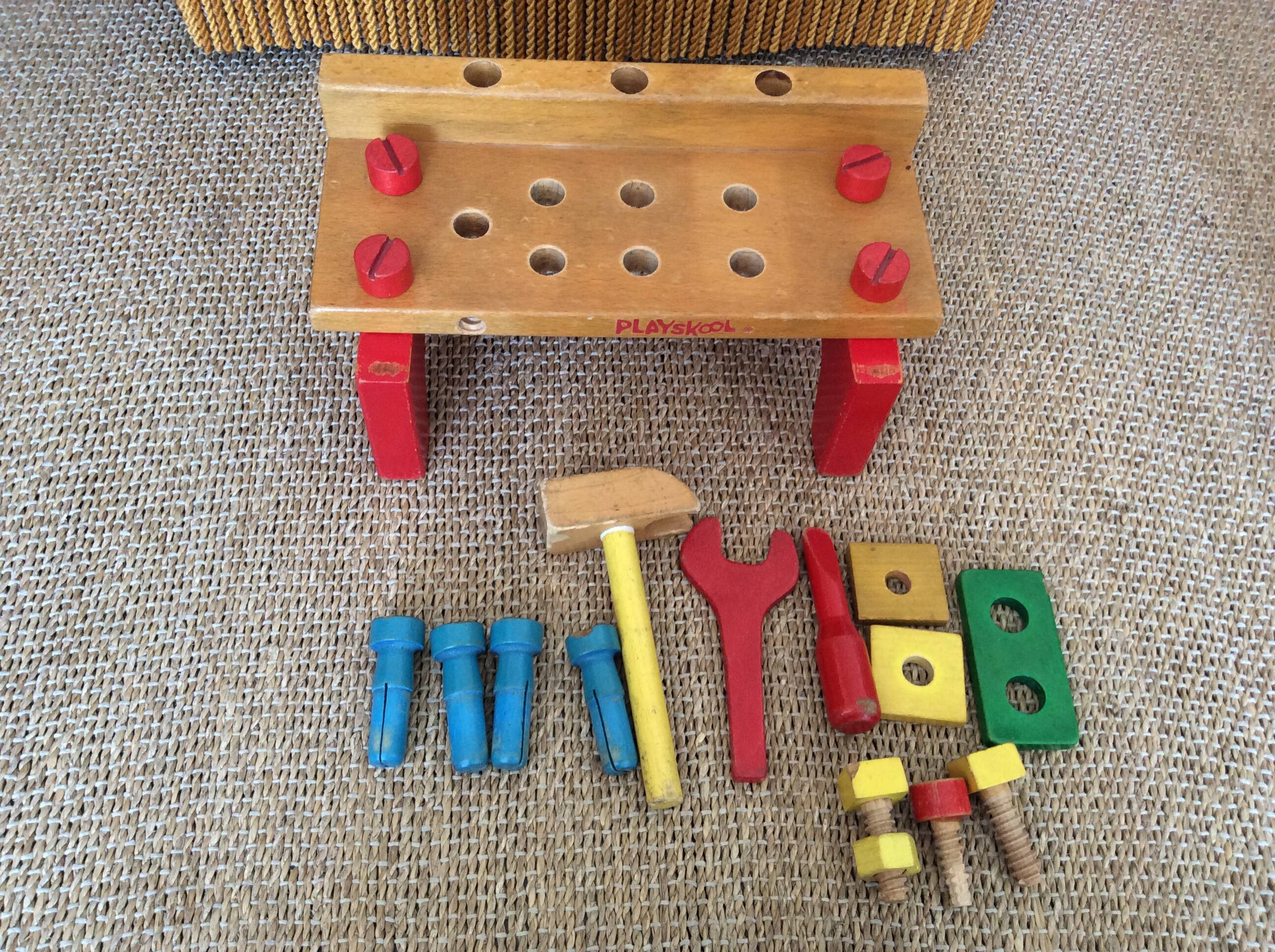 Workbench wooden toy child
