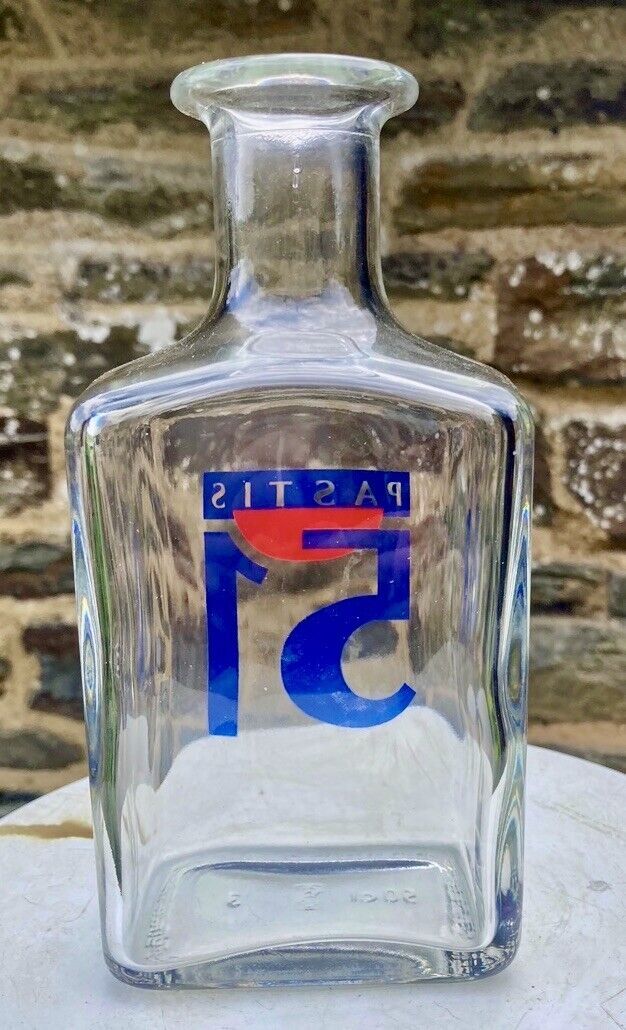 set of 2 old advertising decanters Pastis 51