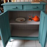 Parisian buffet turquoise green 50s/60s