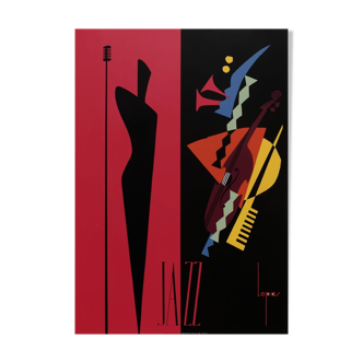 Affiche Patrick Lepas Jazz 1990