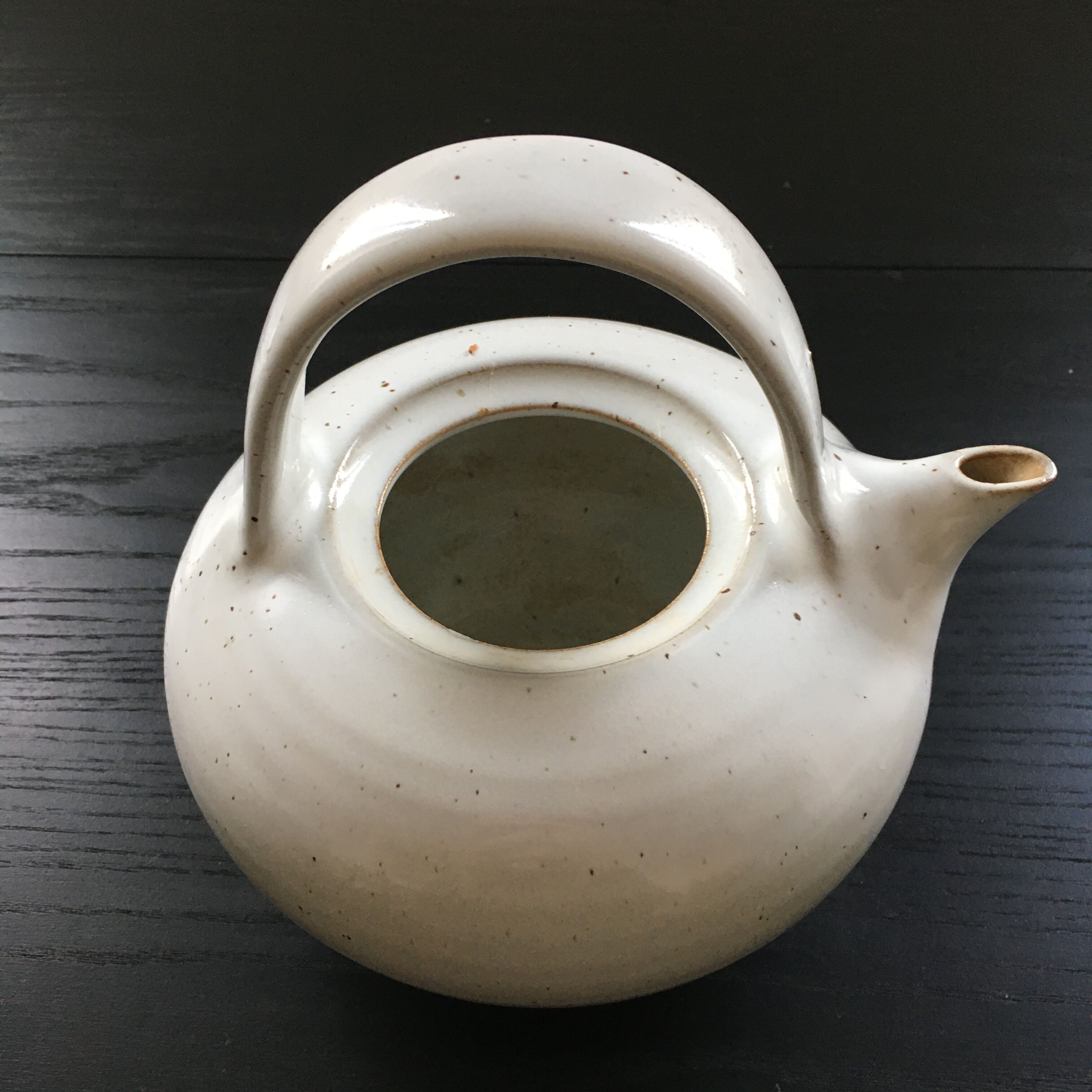 Salernes pottery teapot