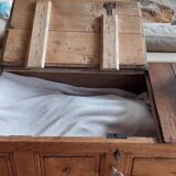 Paire de banc-coffre ou marche bancs début XIXème