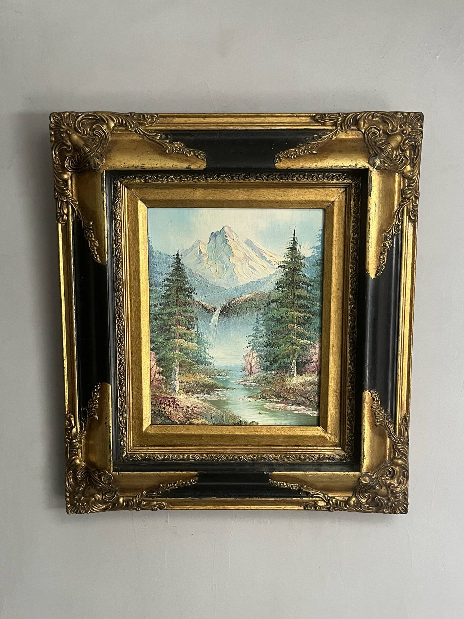Tableau peinture paysage