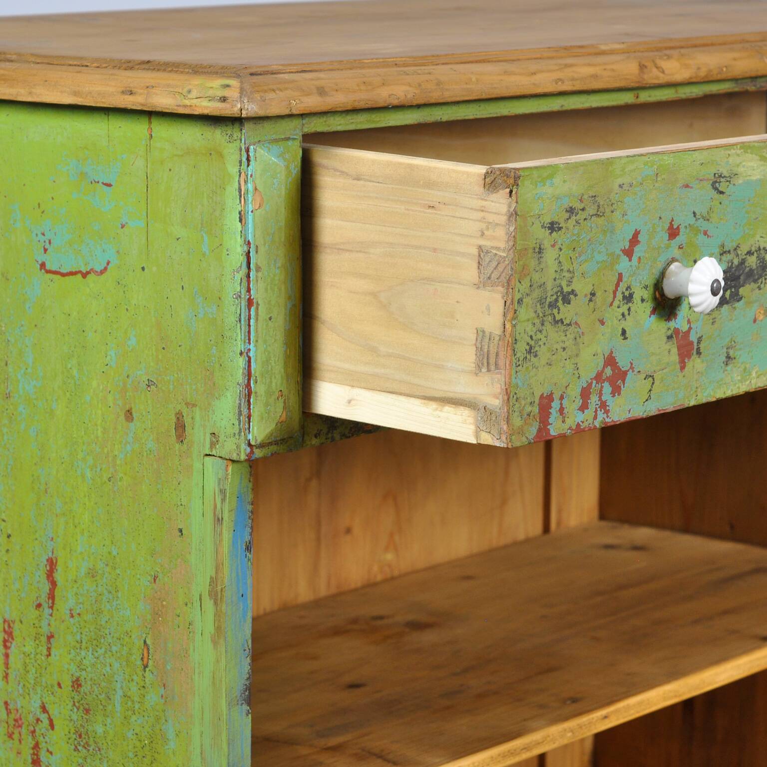 Solid pine sideboard, 1910