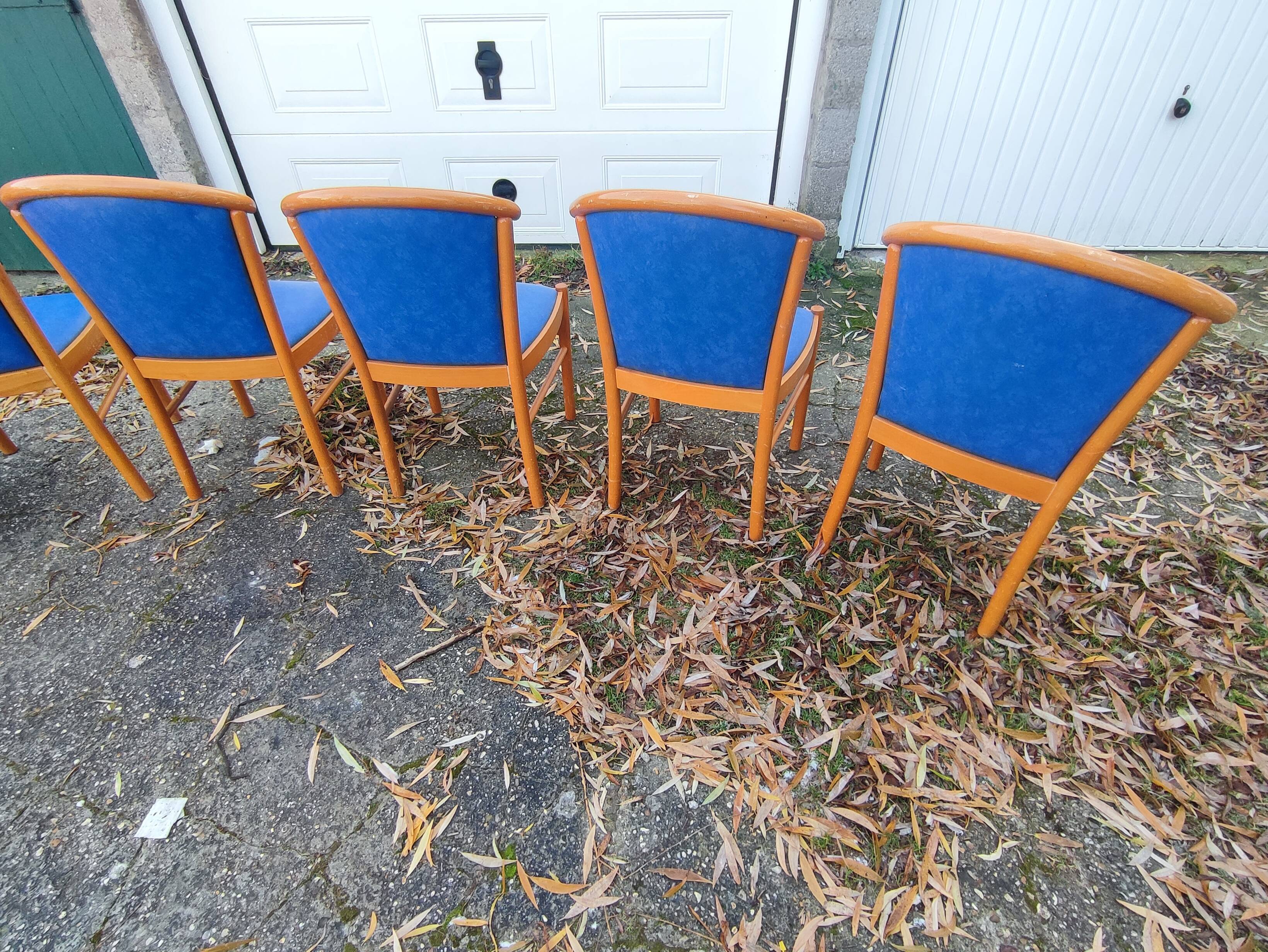 6 bistro restaurant chairs