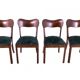 Set of Art Deco chairs, Poland, 1930s.