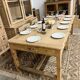 Très grande table de ferme