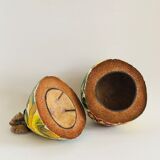 Vintage coconut ice bucket