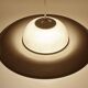 Pair of large bauhaus pendant lights from the 1930s