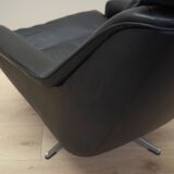Fauteuil pivotant, design danois, années 1970, designer : Werner Langenfeld, fabrication : Esa
