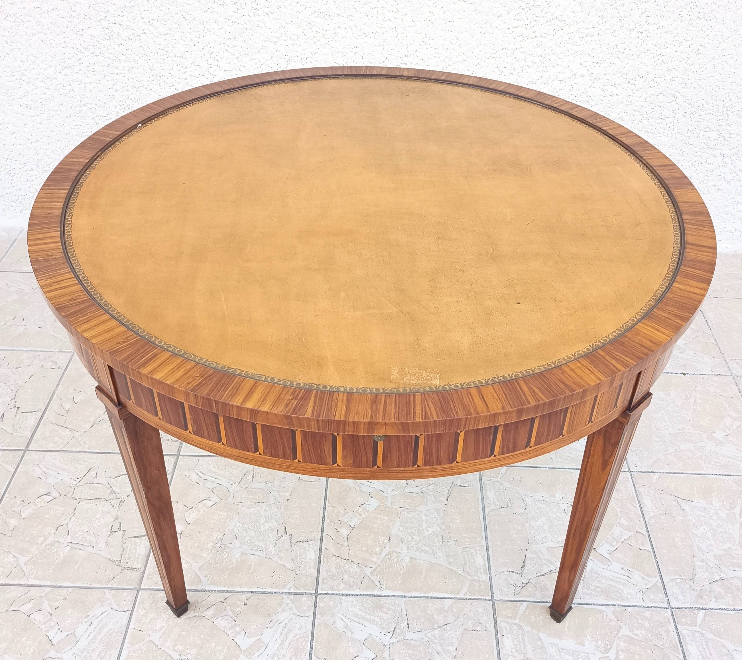 Large gaming table in Louis XVI style