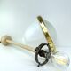 Chandelier 1920 opaline and frosted glass brand bag paris