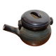 Vintage stoneware teapot from Puisaye, 1950s-60s.