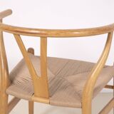 Hans Wegner CH24 Oak Wishbone Chair, 1980s Denmark