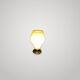 70s Vintage Murano Beige Mushroom Table Lamp
