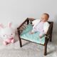 Fauteuil enfant vintage en rotin