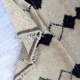 Handmade Moroccan Berber carpet 250 x 146 CM