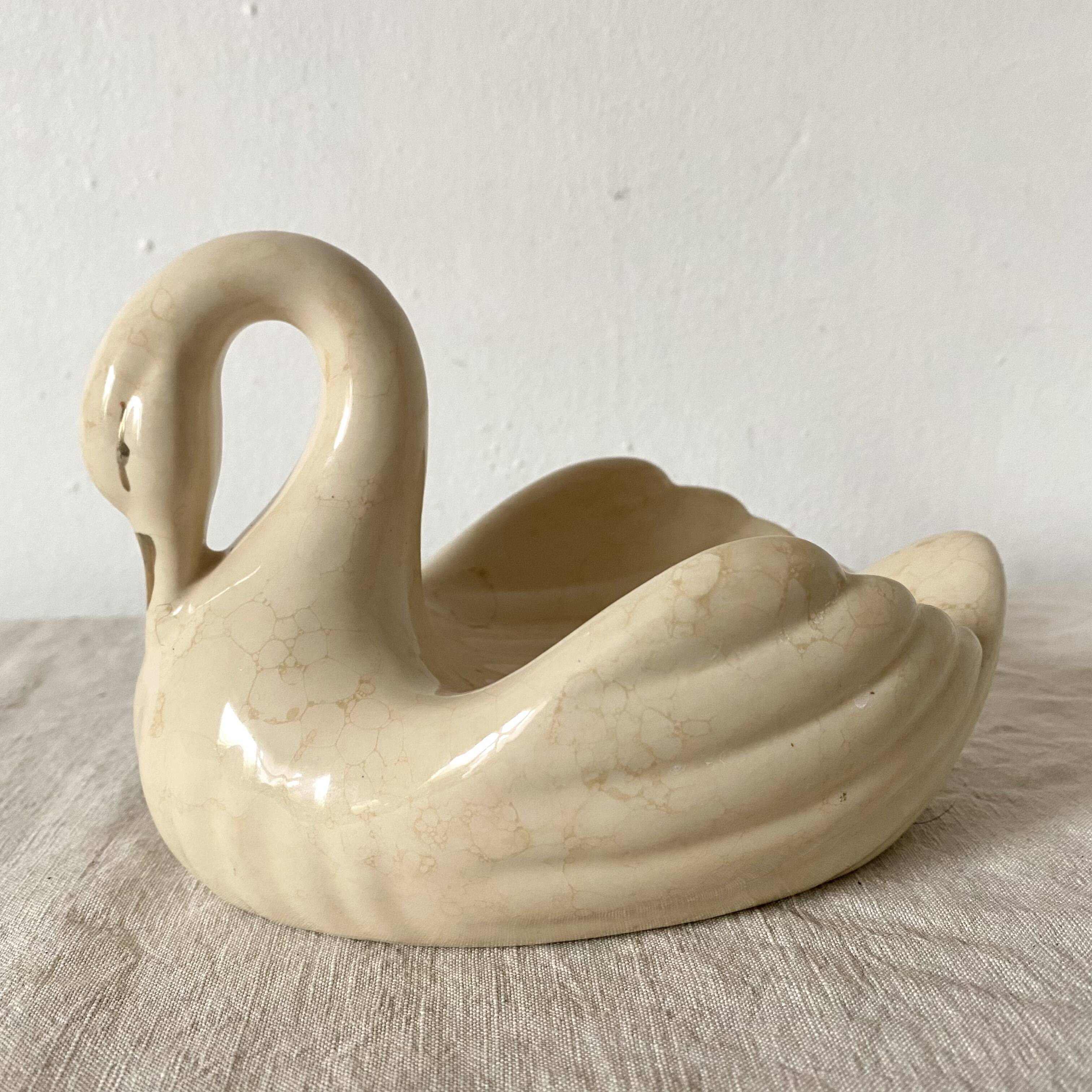 Soap holder, empty swan pocket, 80s