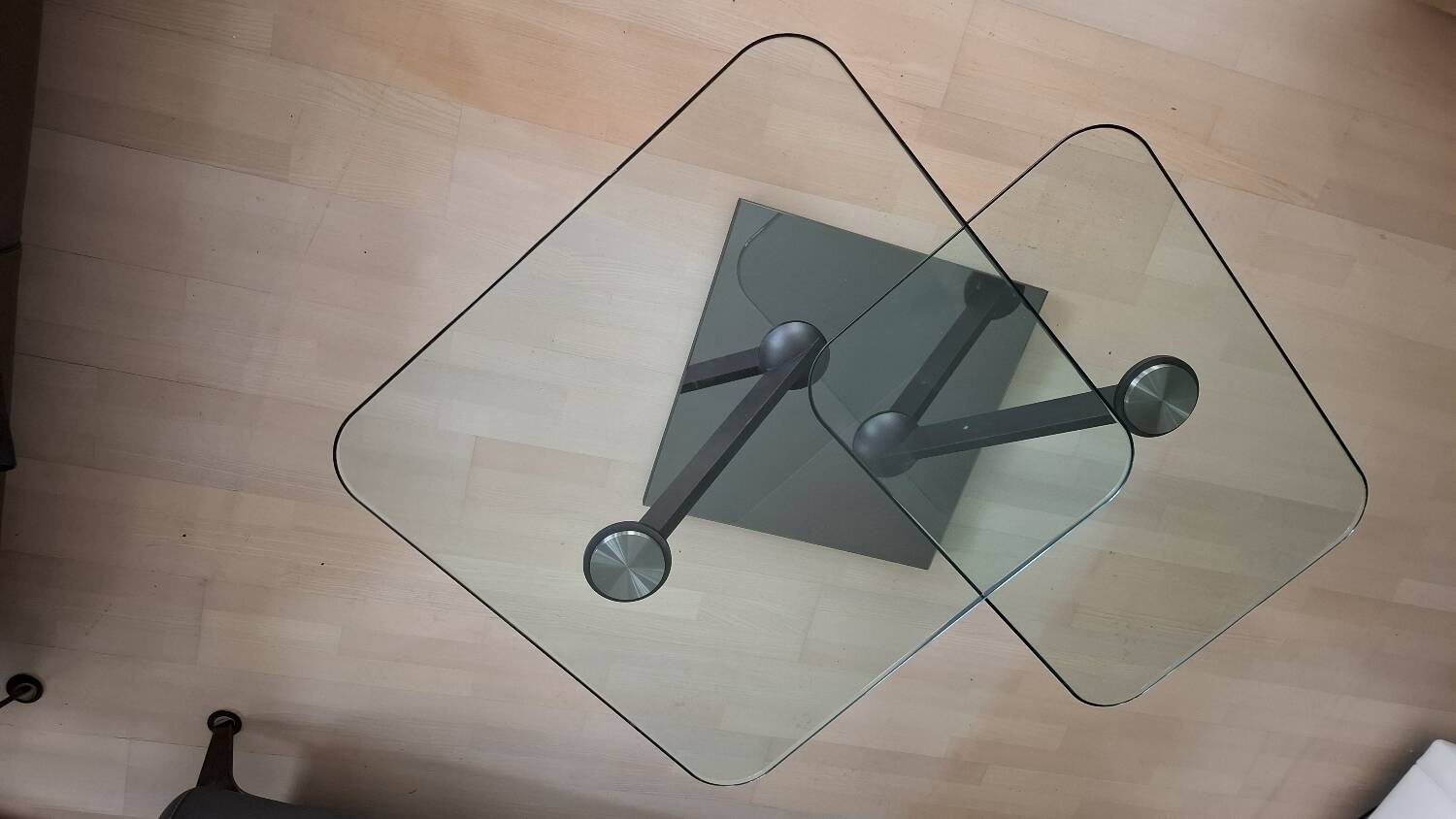 Table basse verre Roche Bobois Tea Time