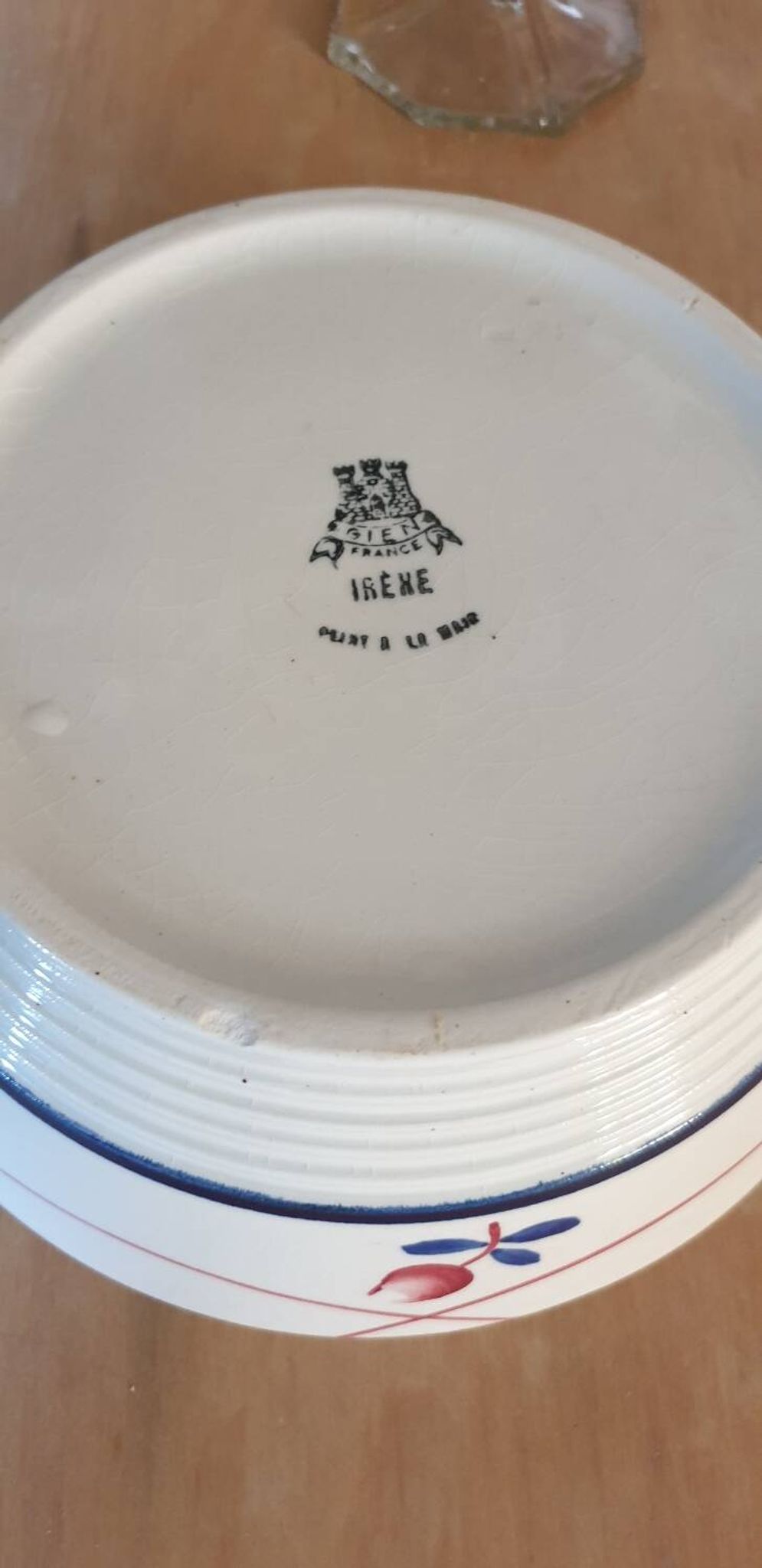 Soupière Irène de Gien