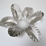 Flower candle holder glass centerpiece Pierre d'Avesn