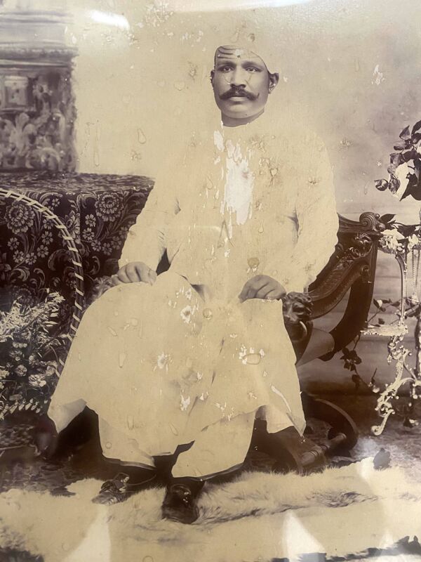 Portrait indien ancien
