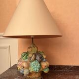 Lampe en bois italienne