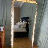 Miroir lumineux fleur Emil Stejnar format rectangle