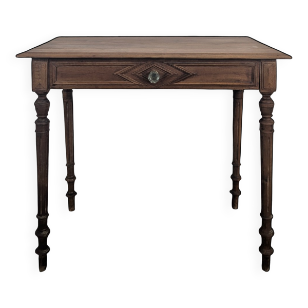 Bureau en noyer fin XIXème